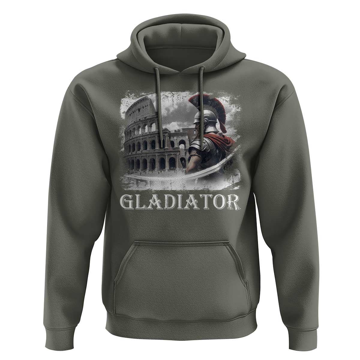 Gladiator Roman Warrior Colosseum Hoodie