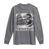 Gladiator Roman Warrior Colosseum Long Sleeve Shirt