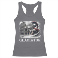 Gladiator Roman Warrior Colosseum Racerback Tank Top