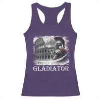 Gladiator Roman Warrior Colosseum Racerback Tank Top