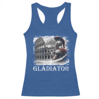 Gladiator Roman Warrior Colosseum Racerback Tank Top