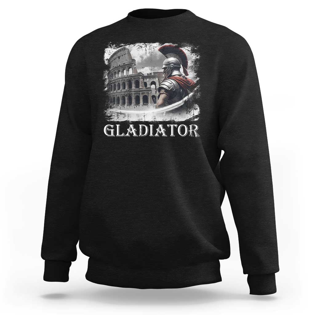 Gladiator Roman Warrior Colosseum Sweatshirt