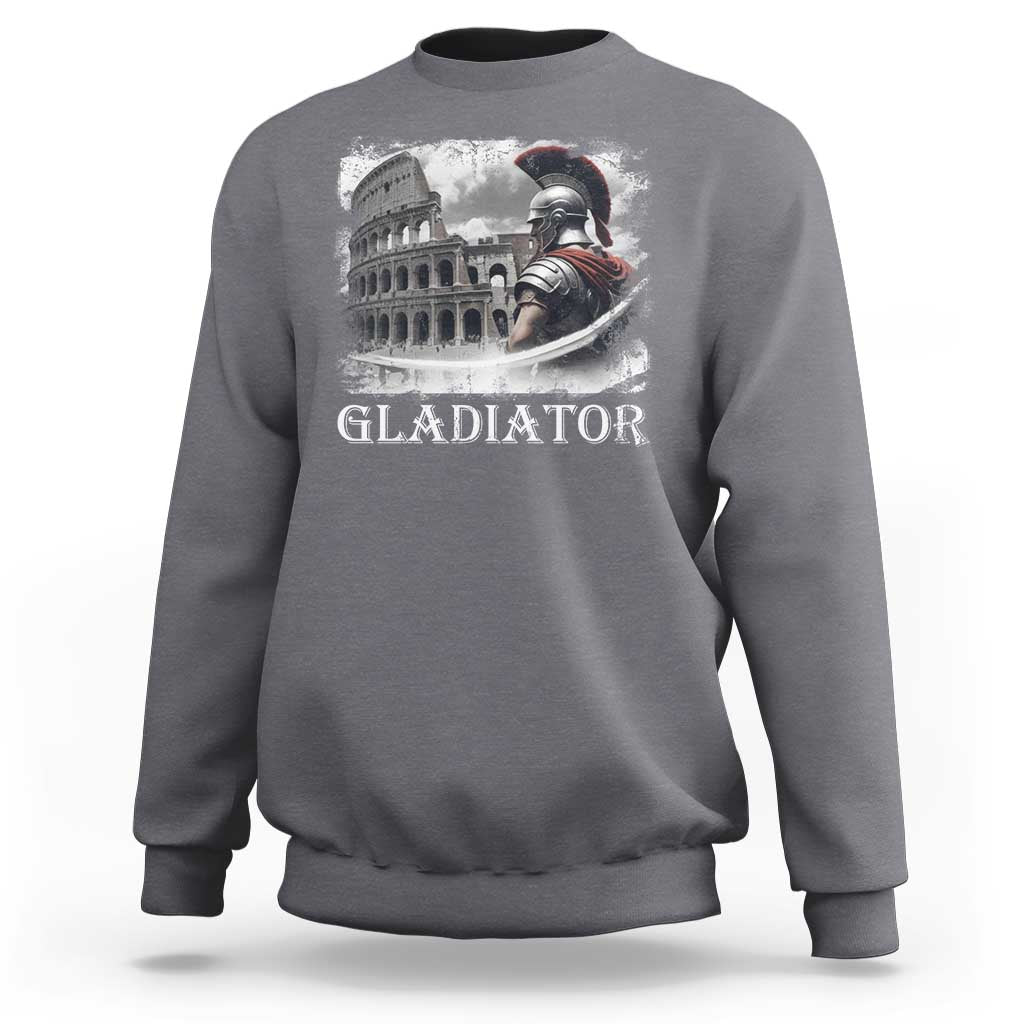 Gladiator Roman Warrior Colosseum Sweatshirt