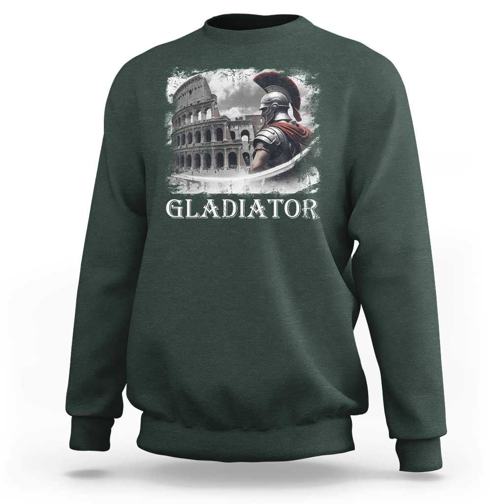 Gladiator Roman Warrior Colosseum Sweatshirt
