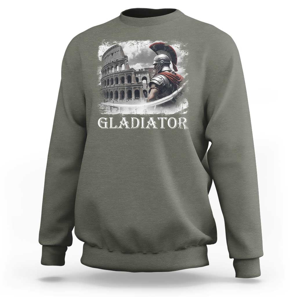Gladiator Roman Warrior Colosseum Sweatshirt