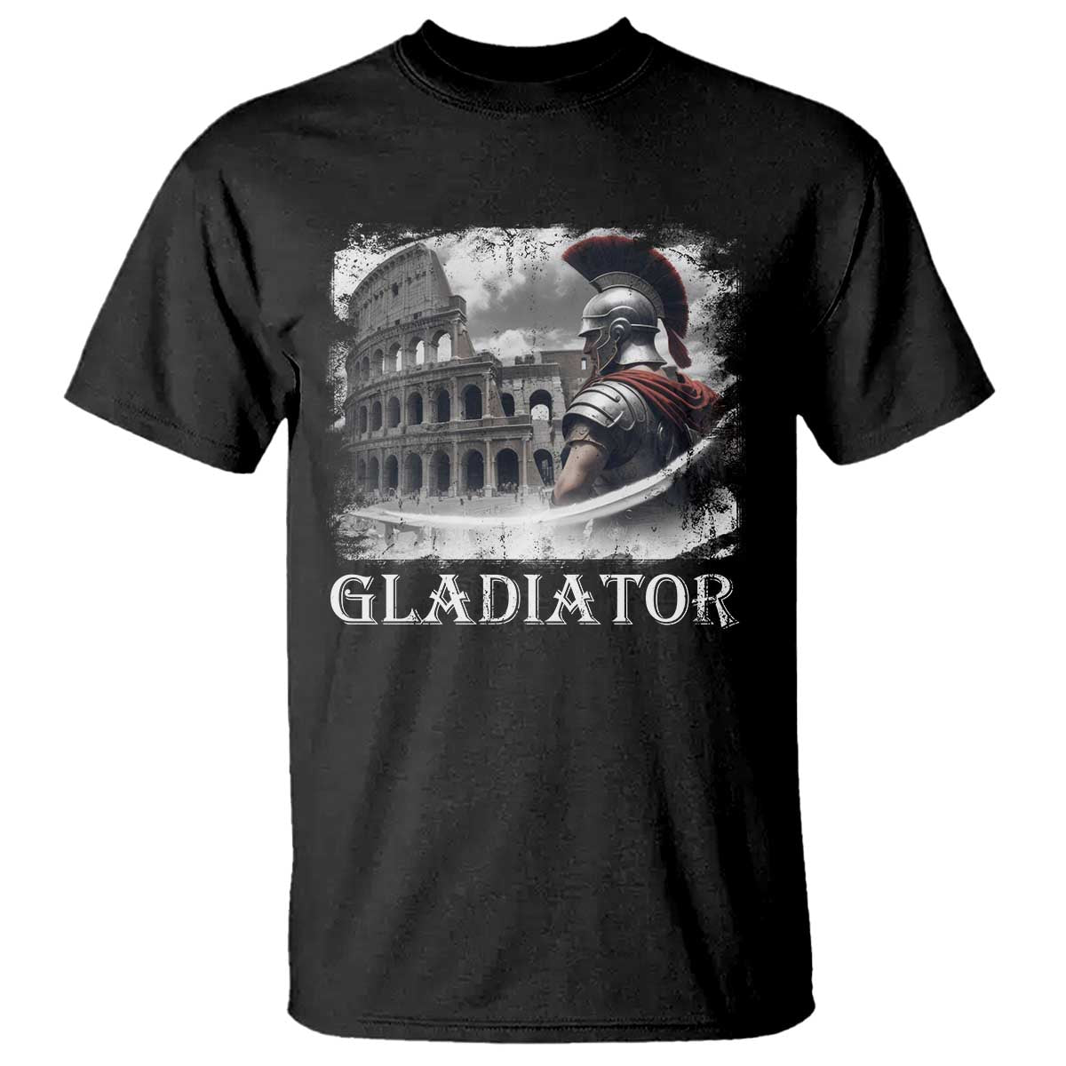 Gladiator Roman Warrior Colosseum T Shirt