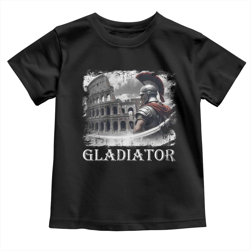 Gladiator Roman Warrior Colosseum Toddler T Shirt
