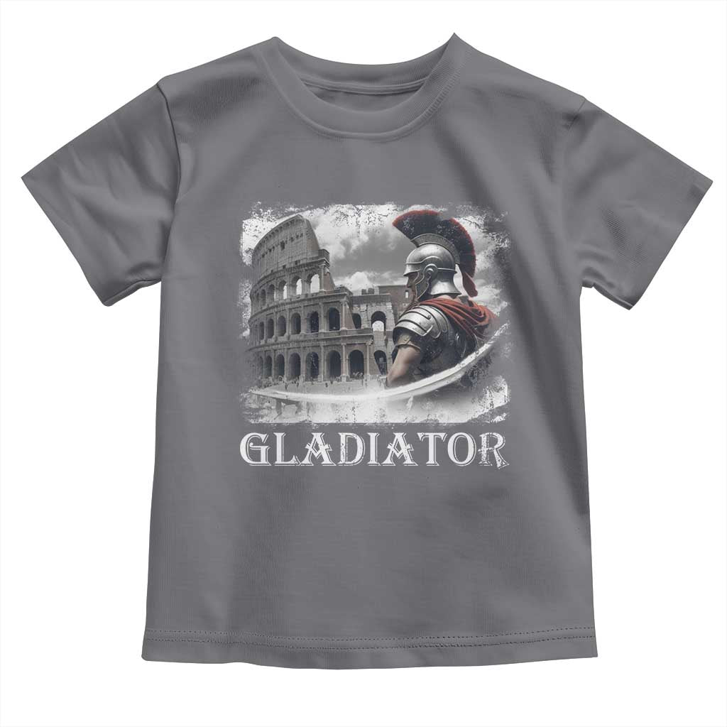 Gladiator Roman Warrior Colosseum Toddler T Shirt
