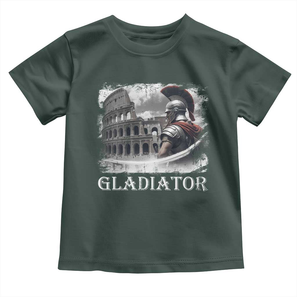 Gladiator Roman Warrior Colosseum Toddler T Shirt
