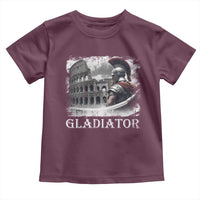Gladiator Roman Warrior Colosseum Toddler T Shirt