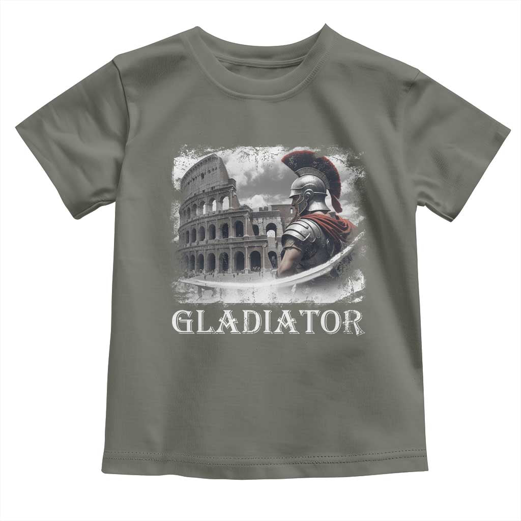 Gladiator Roman Warrior Colosseum Toddler T Shirt