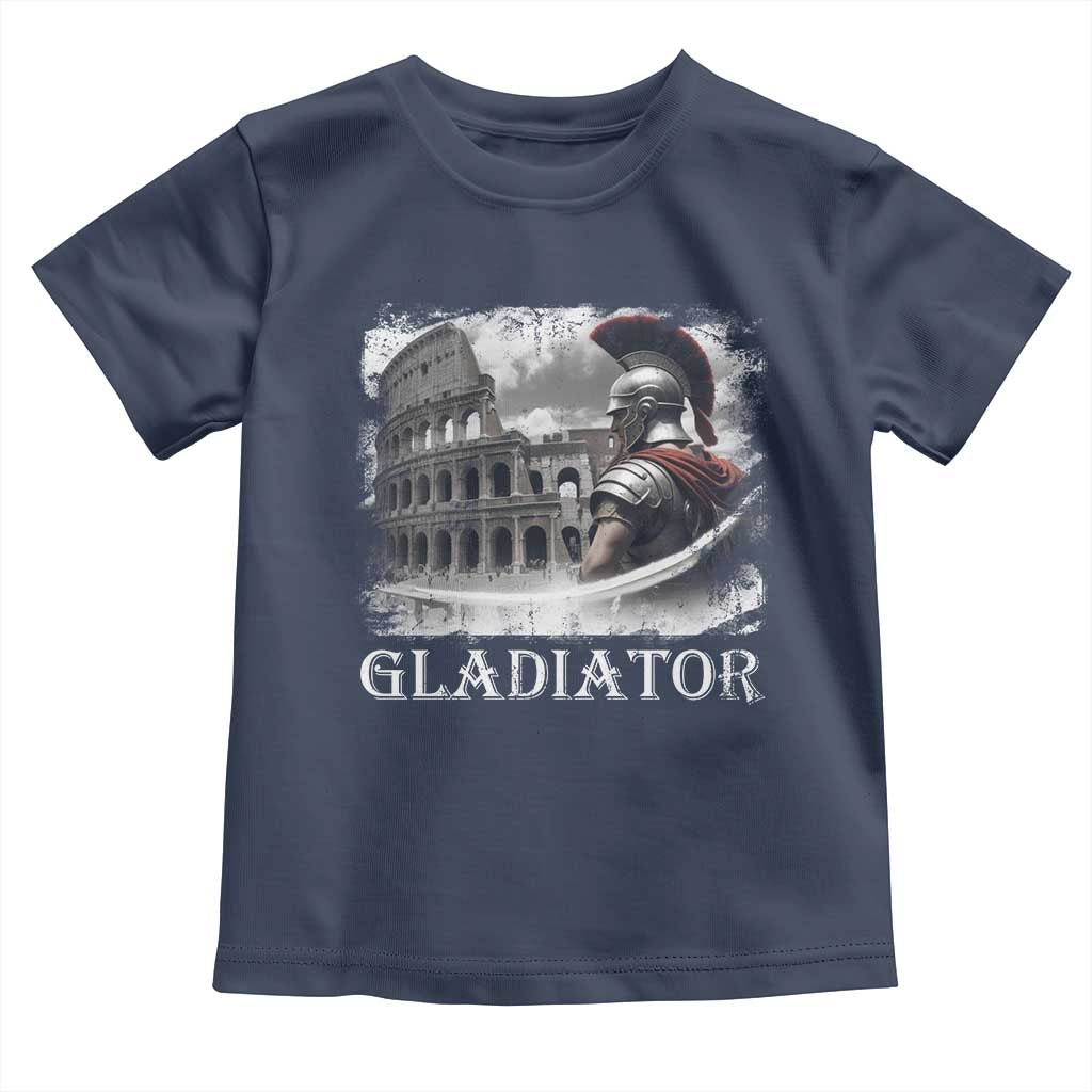 Gladiator Roman Warrior Colosseum Toddler T Shirt