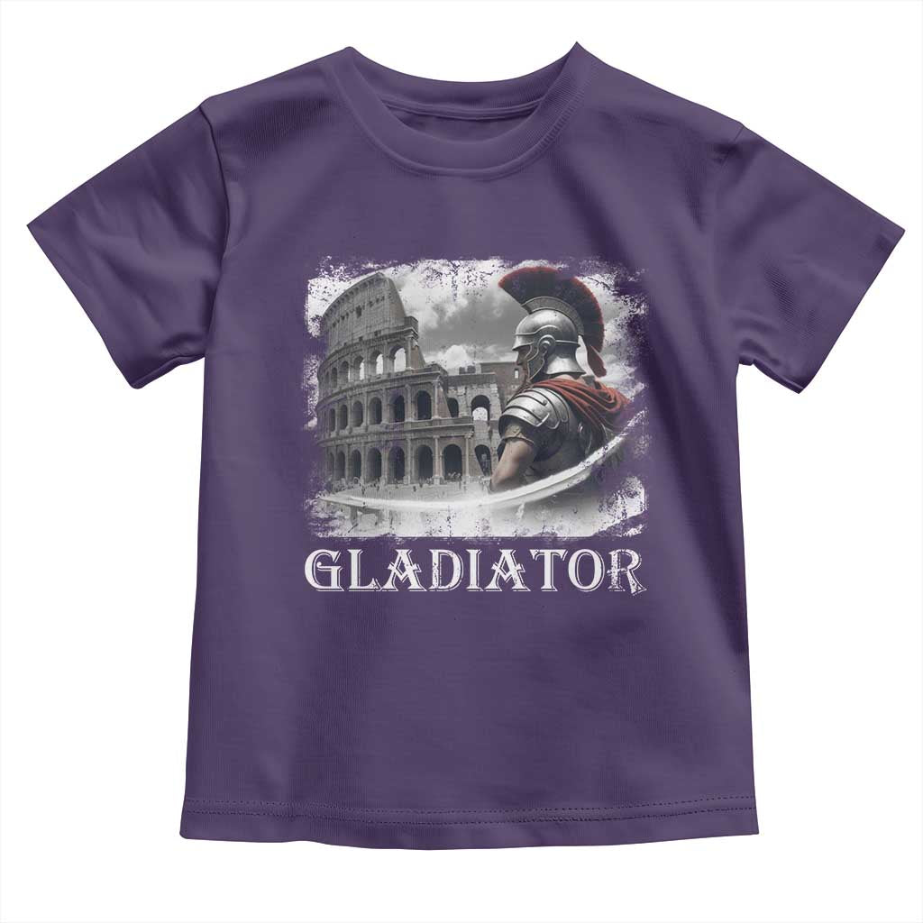 Gladiator Roman Warrior Colosseum Toddler T Shirt