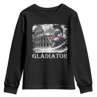 Gladiator Roman Warrior Colosseum Youth Sweatshirt