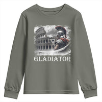 Gladiator Roman Warrior Colosseum Youth Sweatshirt