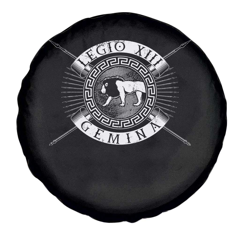Roman Legion Spare Tire Cover Legio XIII Gemina Roma Warrior