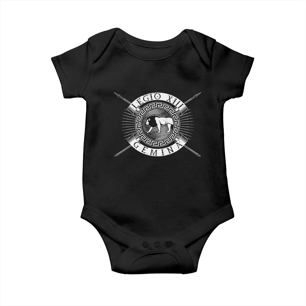 Roman Legion Baby Onesie Legio XIII Gemina Roma Warrior