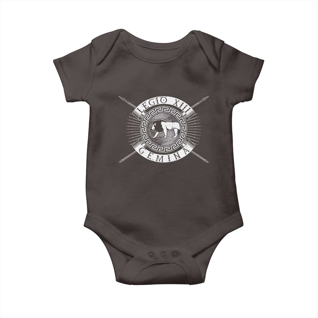 Roman Legion Baby Onesie Legio XIII Gemina Roma Warrior