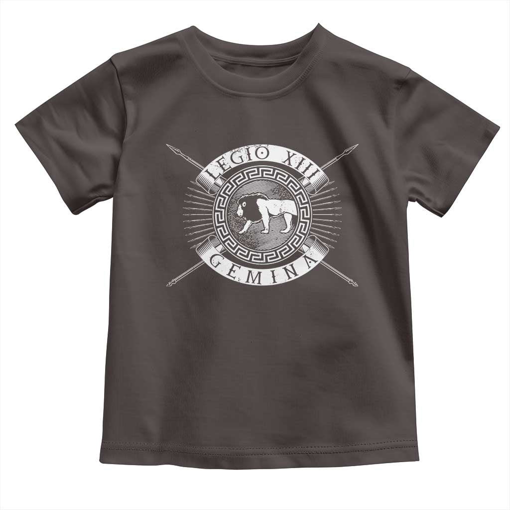 Roman Legion Toddler T Shirt Legio XIII Gemina Roma Warrior