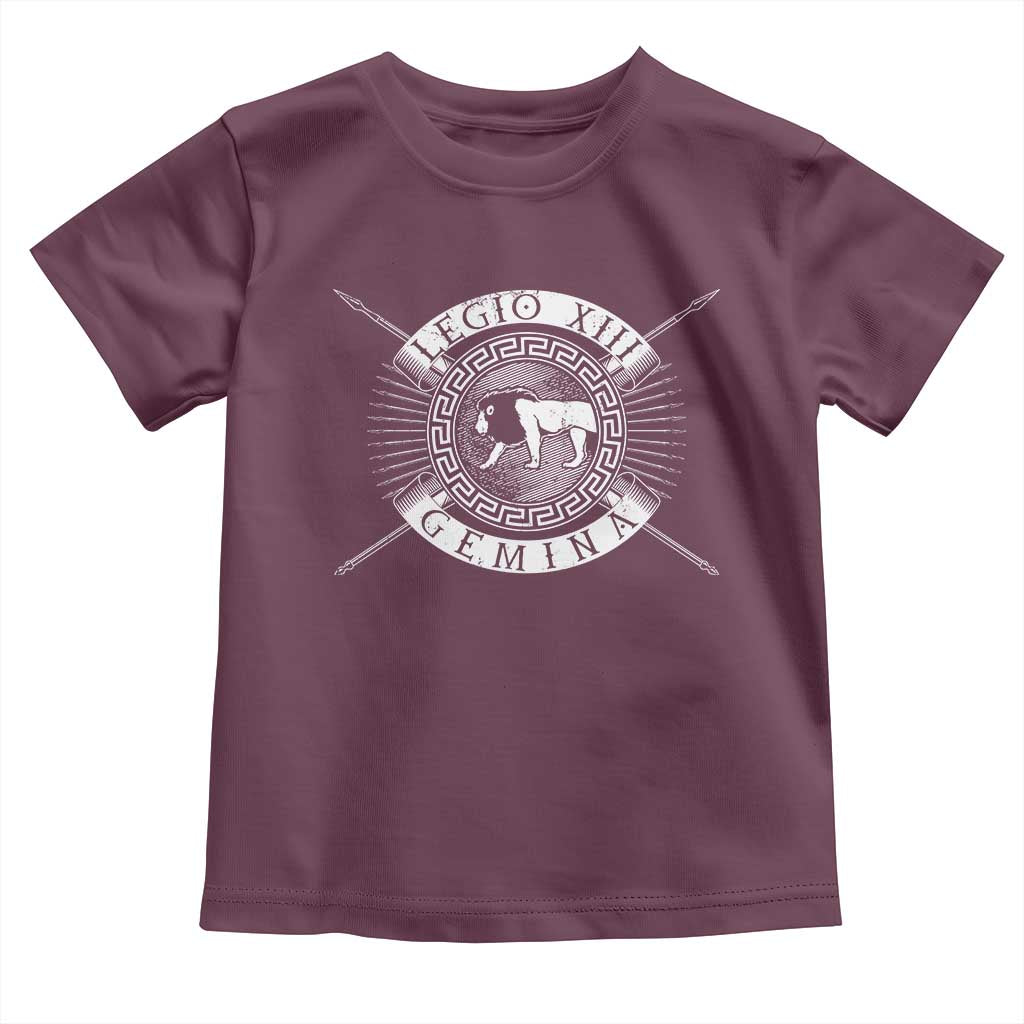 Roman Legion Toddler T Shirt Legio XIII Gemina Roma Warrior