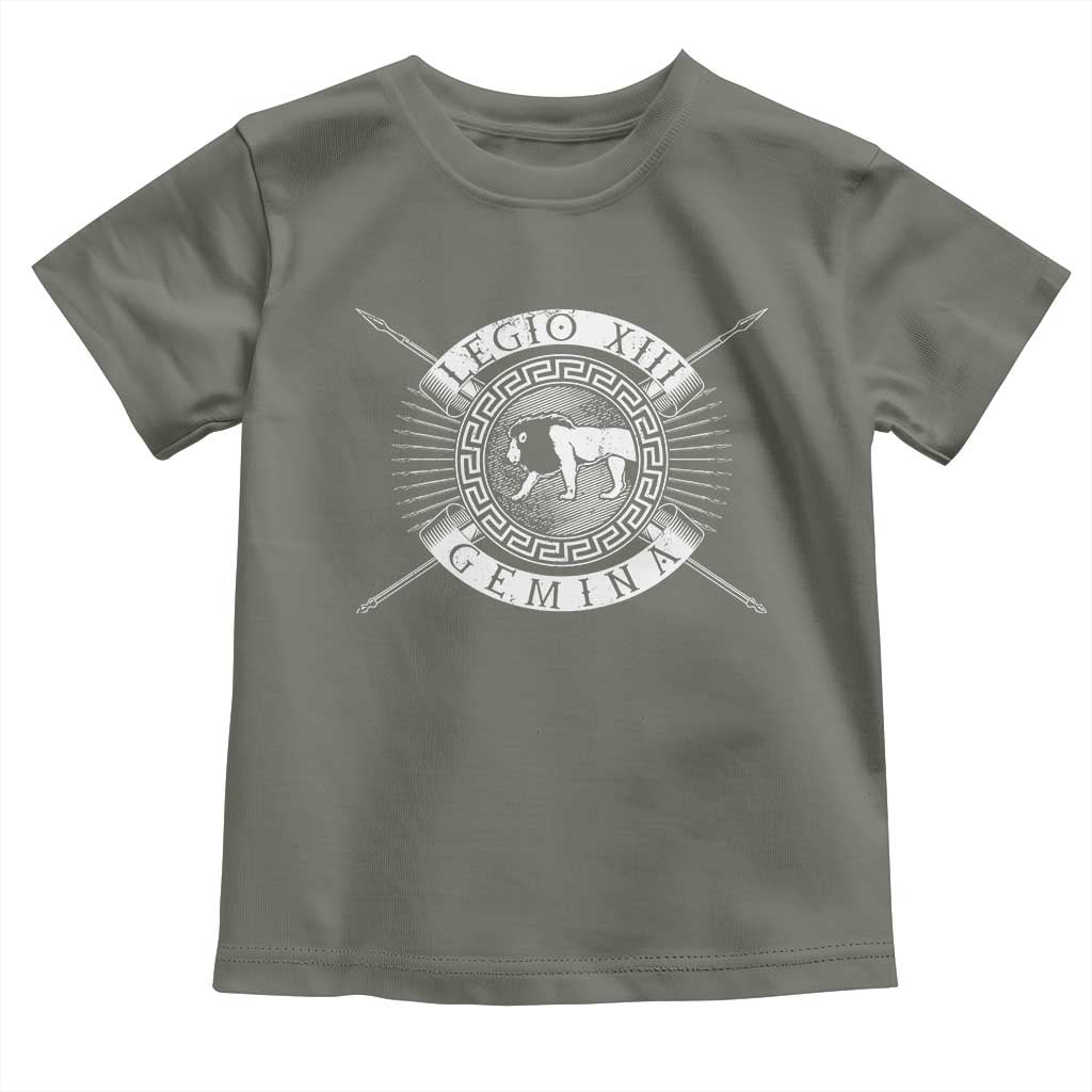 Roman Legion Toddler T Shirt Legio XIII Gemina Roma Warrior