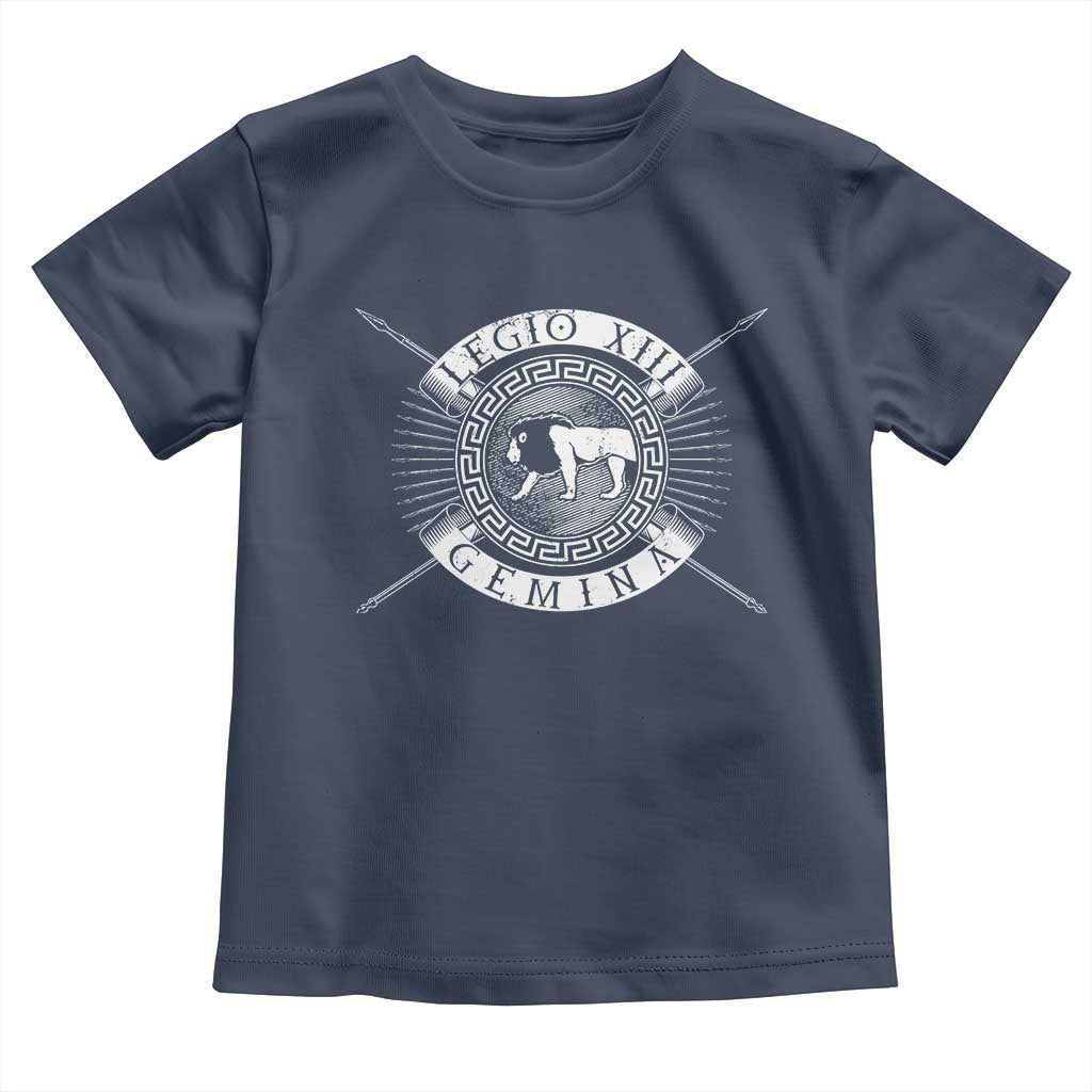 Roman Legion Toddler T Shirt Legio XIII Gemina Roma Warrior