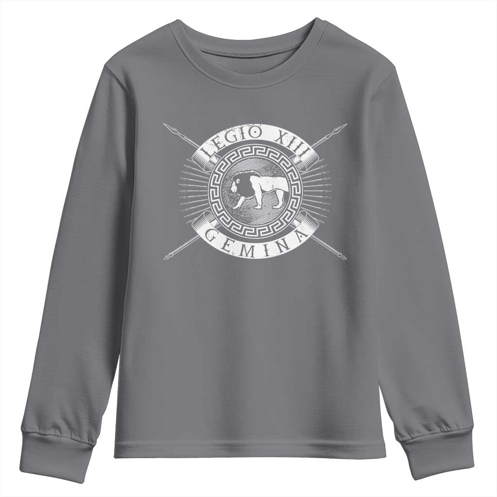 Roman Legion Youth Sweatshirt Legio XIII Gemina Roma Warrior