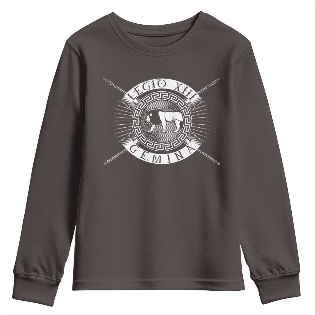 Roman Legion Youth Sweatshirt Legio XIII Gemina Roma Warrior