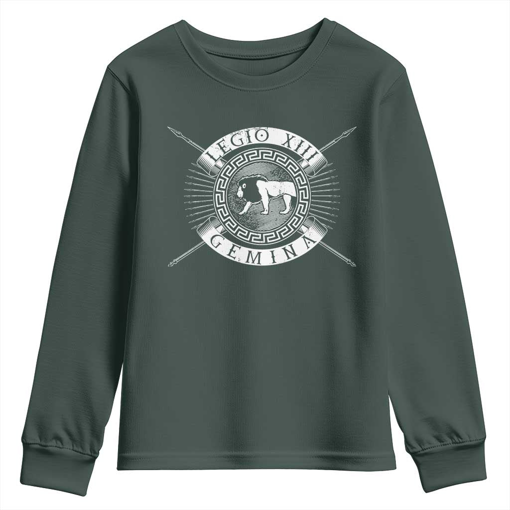 Roman Legion Youth Sweatshirt Legio XIII Gemina Roma Warrior