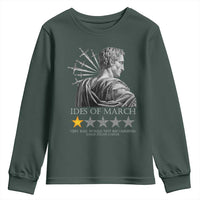 Julius Caesar Youth Sweatshirt Ides Of March Very Bad Would Not Recommend