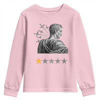Julius Caesar Youth Sweatshirt Ides Of March Very Bad Would Not Recommend