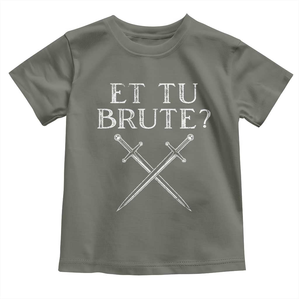 Julius Caesar Ides Of March Toddler T Shirt Et Tu Brute