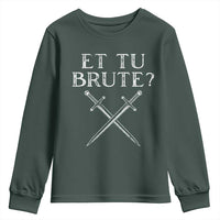 Julius Caesar Ides Of March Youth Sweatshirt Et Tu Brute