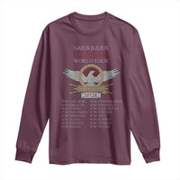 Julius Caesar World Tour Long Sleeve Shirt SPQR Roman History