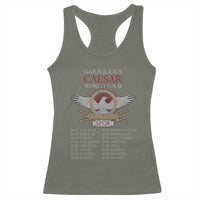 Julius Caesar World Tour Racerback Tank Top SPQR Roman History