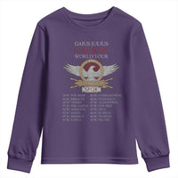 Julius Caesar World Tour Youth Sweatshirt SPQR Roman History