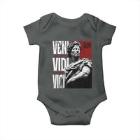 Julius Caesar Baby Onesie Veni Vidi Vici Latin Roman History