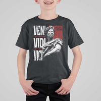 Julius Caesar T Shirt For Kid Veni Vidi Vici Latin Roman History