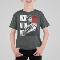 Julius Caesar T Shirt For Kid Veni Vidi Vici Latin Roman History