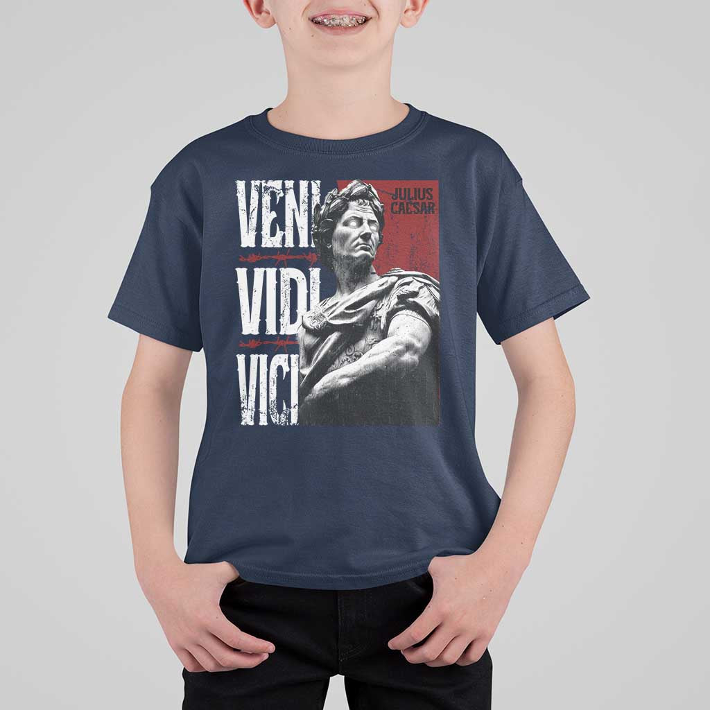 Julius Caesar T Shirt For Kid Veni Vidi Vici Latin Roman History