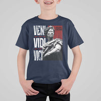 Julius Caesar T Shirt For Kid Veni Vidi Vici Latin Roman History