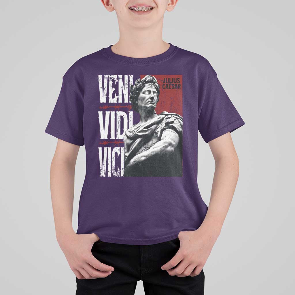 Julius Caesar T Shirt For Kid Veni Vidi Vici Latin Roman History