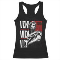 Julius Caesar Racerback Tank Top Veni Vidi Vici Latin Roman History