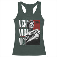 Julius Caesar Racerback Tank Top Veni Vidi Vici Latin Roman History