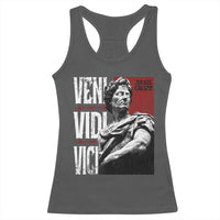 Julius Caesar Racerback Tank Top Veni Vidi Vici Latin Roman History