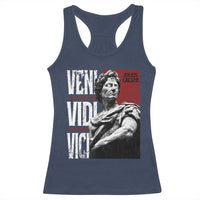 Julius Caesar Racerback Tank Top Veni Vidi Vici Latin Roman History