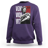 Julius Caesar Sweatshirt Veni Vidi Vici Latin Roman History