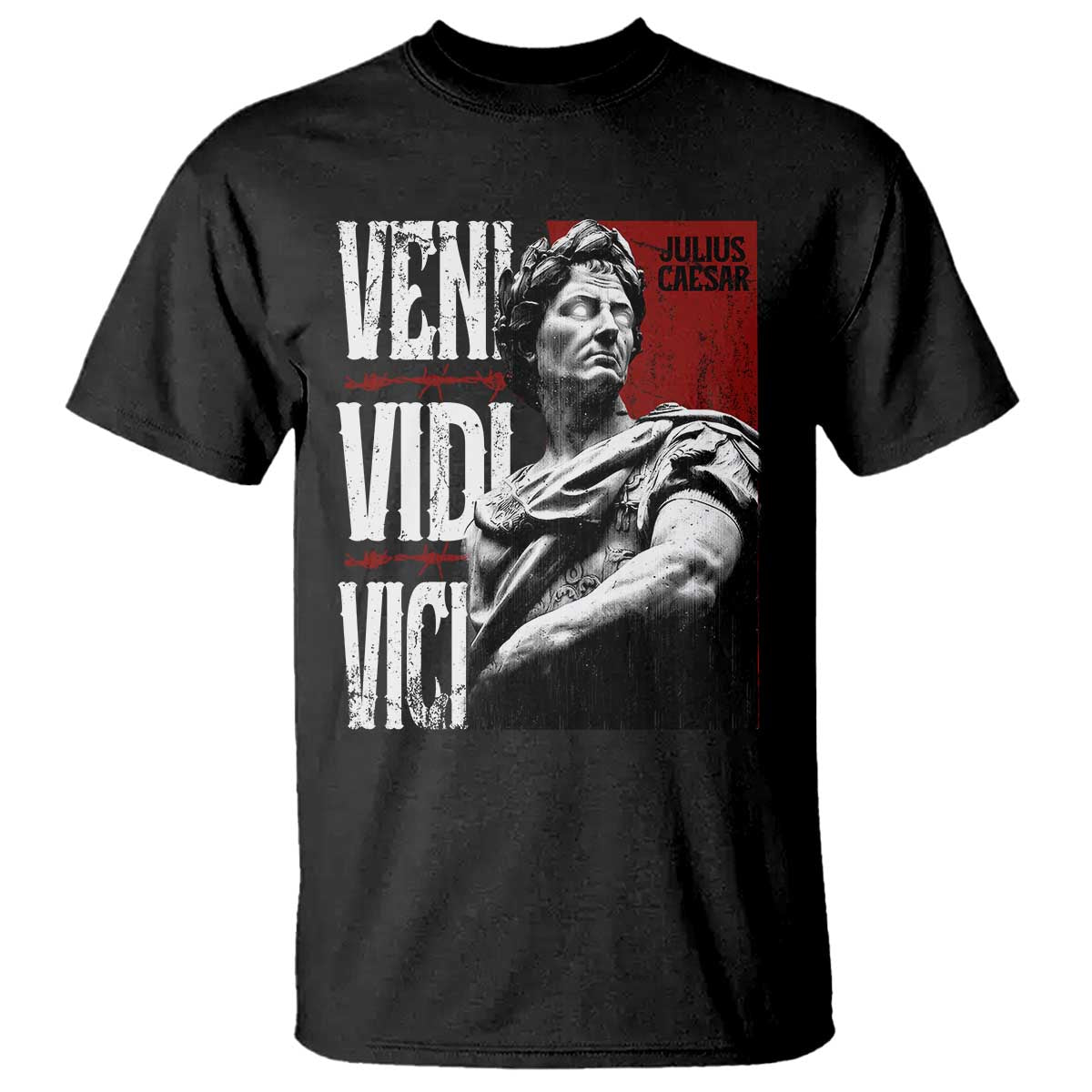 Julius Caesar T Shirt Veni Vidi Vici Latin Roman History