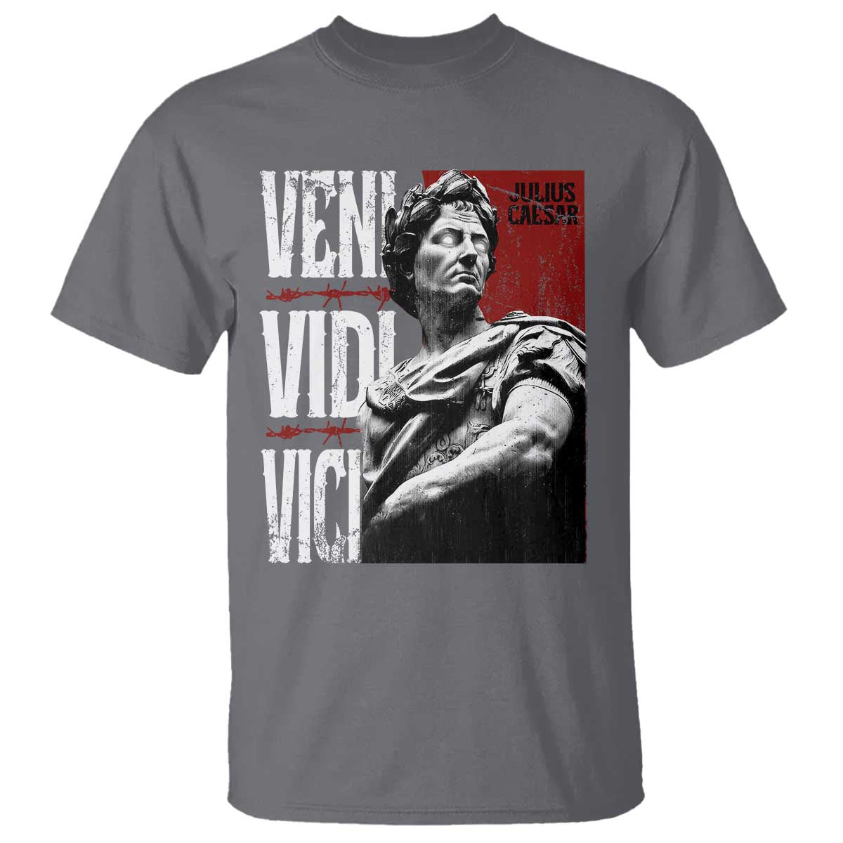 Julius Caesar T Shirt Veni Vidi Vici Latin Roman History