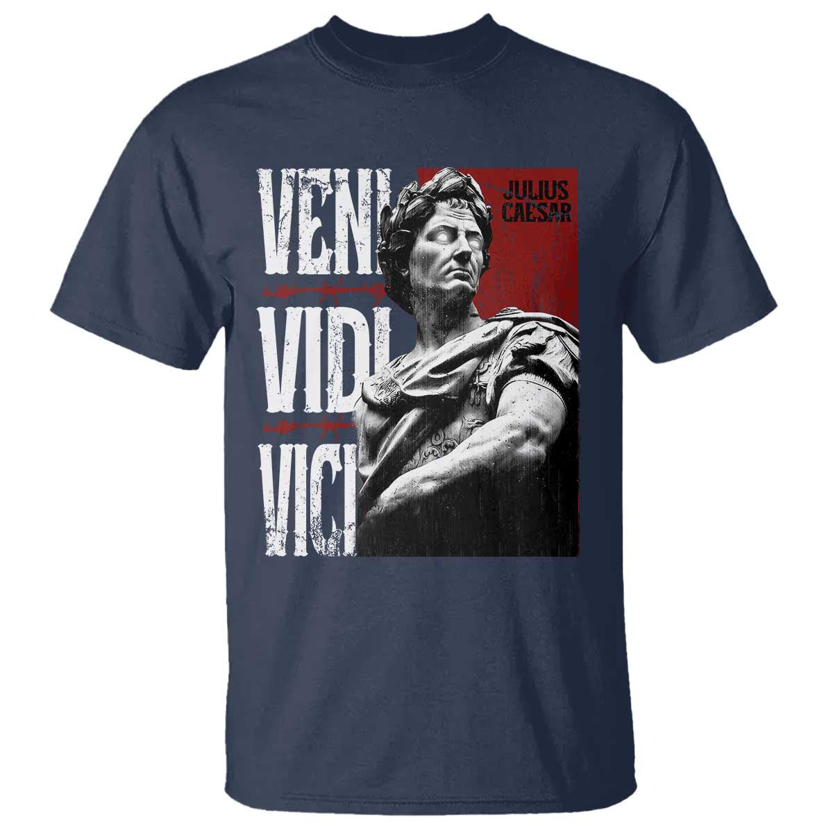 Julius Caesar T Shirt Veni Vidi Vici Latin Roman History